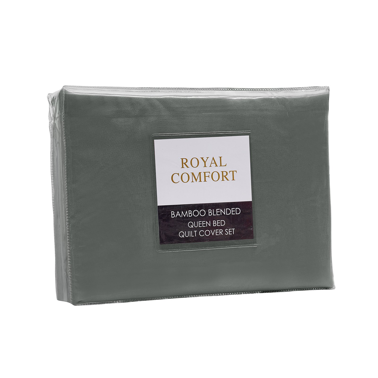 Royal Comfort Bamboo Blended Quilt Cover Set featuring 1000TC ultra-soft luxury, showcasing the quilt cover and pillowcases in a stylish arrangement.